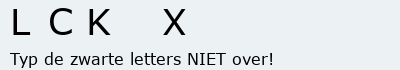 Bevestigingscode