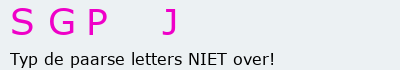 Bevestigingscode