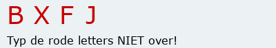 Bevestigingscode