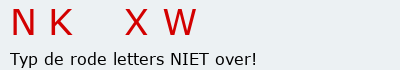 Bevestigingscode