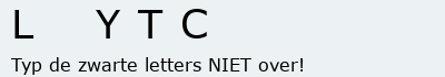 Bevestigingscode