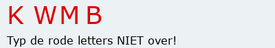 Bevestigingscode