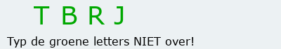 Bevestigingscode