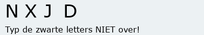 Bevestigingscode