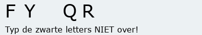 Bevestigingscode