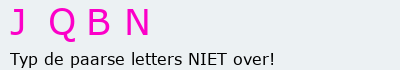 Bevestigingscode