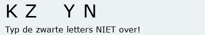 Bevestigingscode