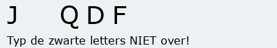 Bevestigingscode
