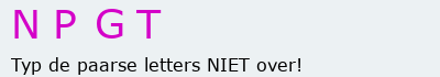 Bevestigingscode