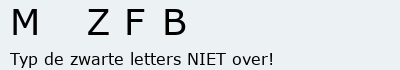 Bevestigingscode