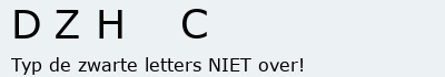 Bevestigingscode