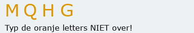 Bevestigingscode