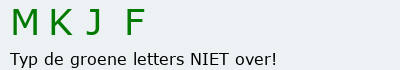 Bevestigingscode