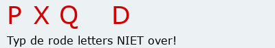 Bevestigingscode