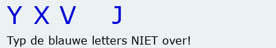 Bevestigingscode