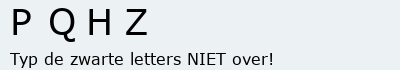 Bevestigingscode