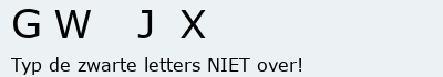 Bevestigingscode
