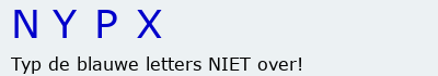 Bevestigingscode