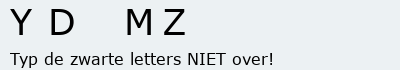 Bevestigingscode