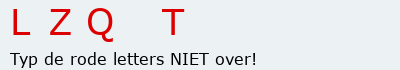 Bevestigingscode