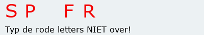 Bevestigingscode