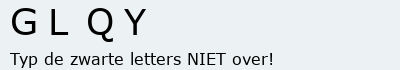 Bevestigingscode