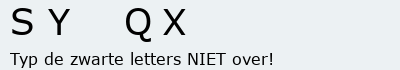 Bevestigingscode
