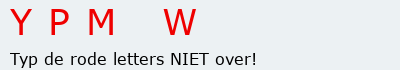 Bevestigingscode