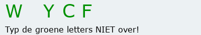 Bevestigingscode