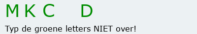 Bevestigingscode
