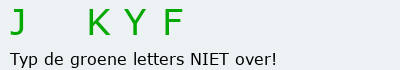 Bevestigingscode