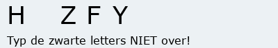Bevestigingscode