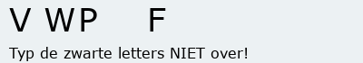 Bevestigingscode