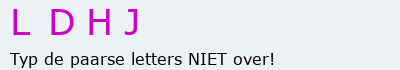 Bevestigingscode