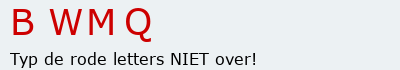 Bevestigingscode
