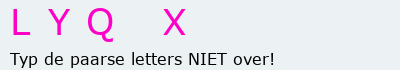 Bevestigingscode