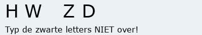 Bevestigingscode