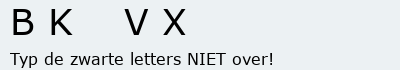 Bevestigingscode