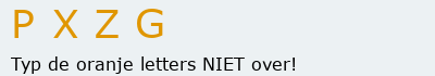 Bevestigingscode