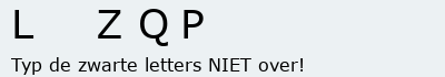 Bevestigingscode