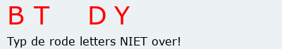 Bevestigingscode