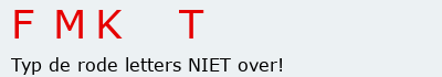 Bevestigingscode