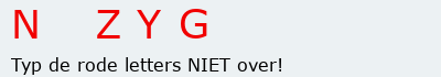 Bevestigingscode