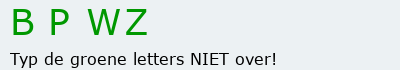Bevestigingscode