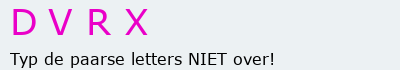 Bevestigingscode