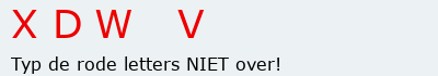 Bevestigingscode
