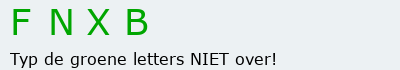 Bevestigingscode