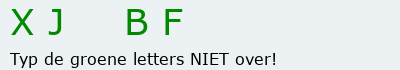 Bevestigingscode