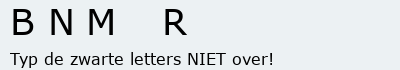 Bevestigingscode