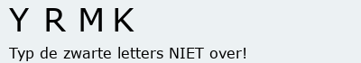 Bevestigingscode